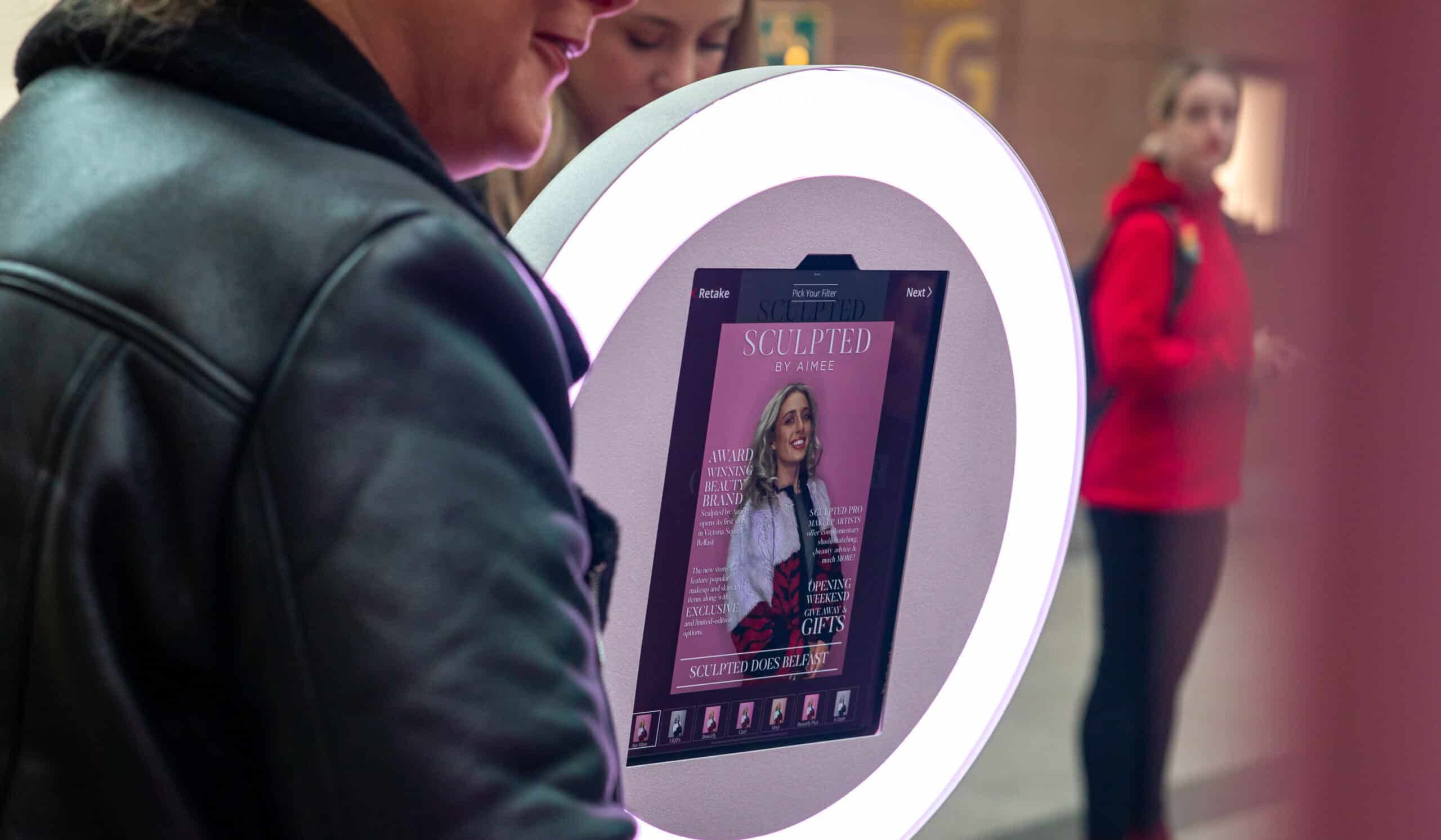 Magazine Cover Photo Booth for Corporate, Party, and Wedding Events